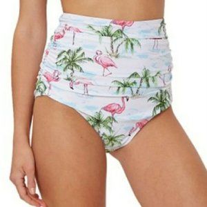 Marilyn Monroe Pink Flamingo Halter Bikinis Bottom Size 2X